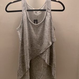 Express womens XS high to low tank top.  NWT